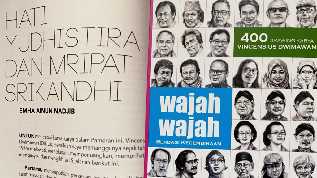 Buku Wajah-Wajah Berbagi Kegembiraan: 400 Drawing Karya Vincencius Dwimawan Buku Wajah-Wajah Berbagi Kegembiraan: 400 Drawing Karya Vincencius Dwimawan