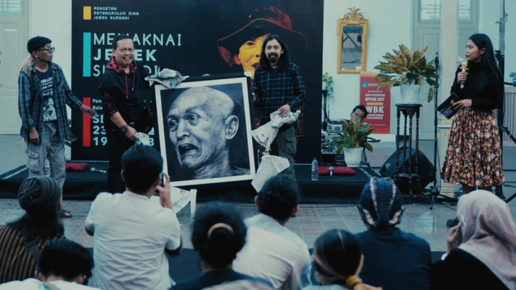 40 Hari wafatnya Seniman Jemek Supardi dengan Tajuk Memaknai Jemek Supardi.