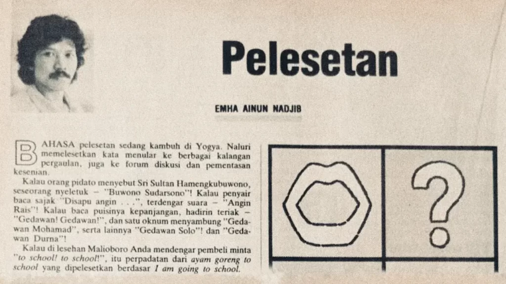 Pelesetan, Majalah Tempo, 23 Februari 1991